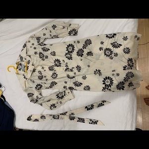 Lanvin midi silk vintage dress